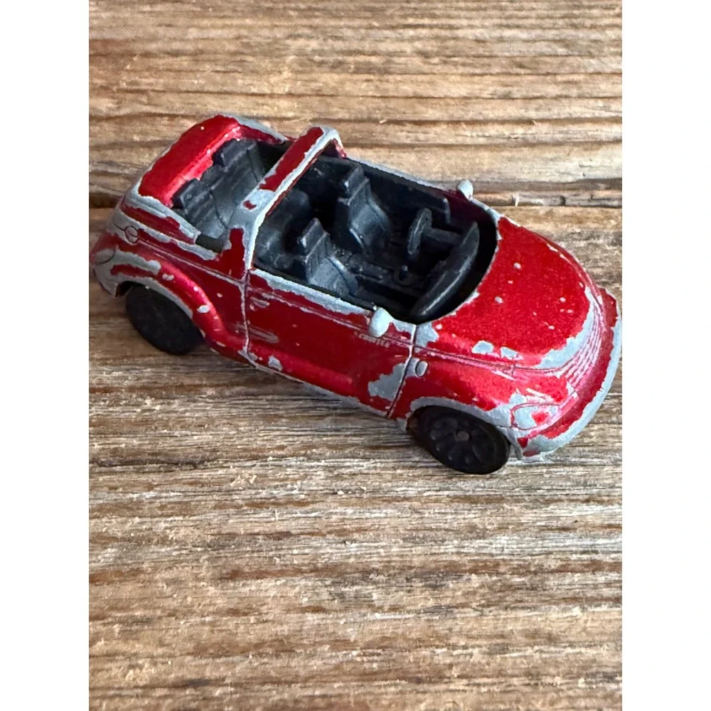 Y2K 2000s Matchbox Chrysler PT Cruiser Convertible Red 1 60 Diecast Car Toy